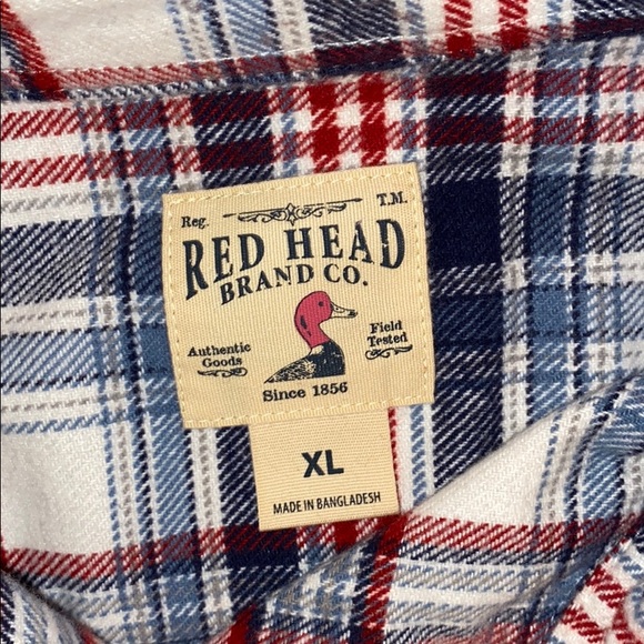 Redhead Men’s XL Flannel - Picture 2 of 2